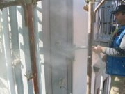 eliminazione delle polveri dal foro