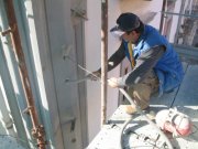 eliminazione delle polveri dal foro